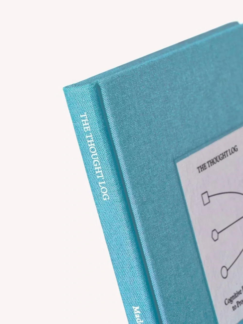 The Thought Log Hardcover Journal - Light Blue
